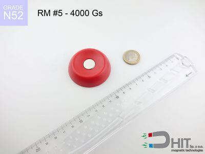 RM R5 - 4000 Gs N52 - otwieracz do klipsów magnetyczny