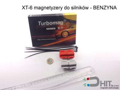 XT-6 magnetyzery do silników - BENZYNA + POWIETRZE  - turbomag <sup>®</sup> magnetyzery do silnika benzynowego pb i lpg