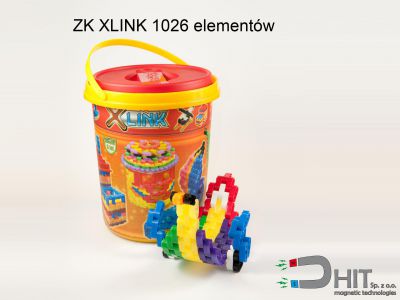 ZK XLINK 1026 elementów  - zabawka konstrukcyjna